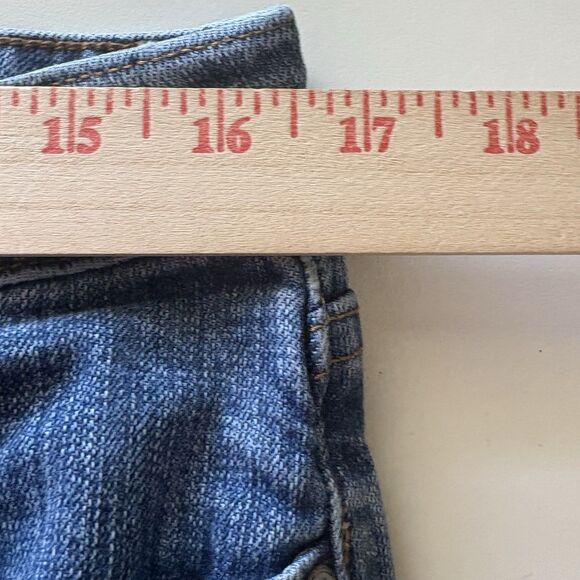 Levi's 545 Low Boot Cut Jeans Women's 12M Medium Wash Denim Casual Everyday - Picture 6 of 10